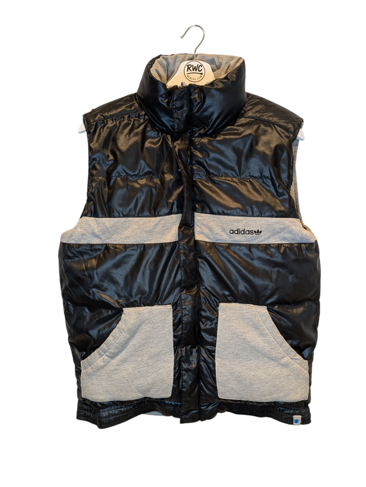 Adidas Originals Men's Reversible Gilet Black / Grey Size Small