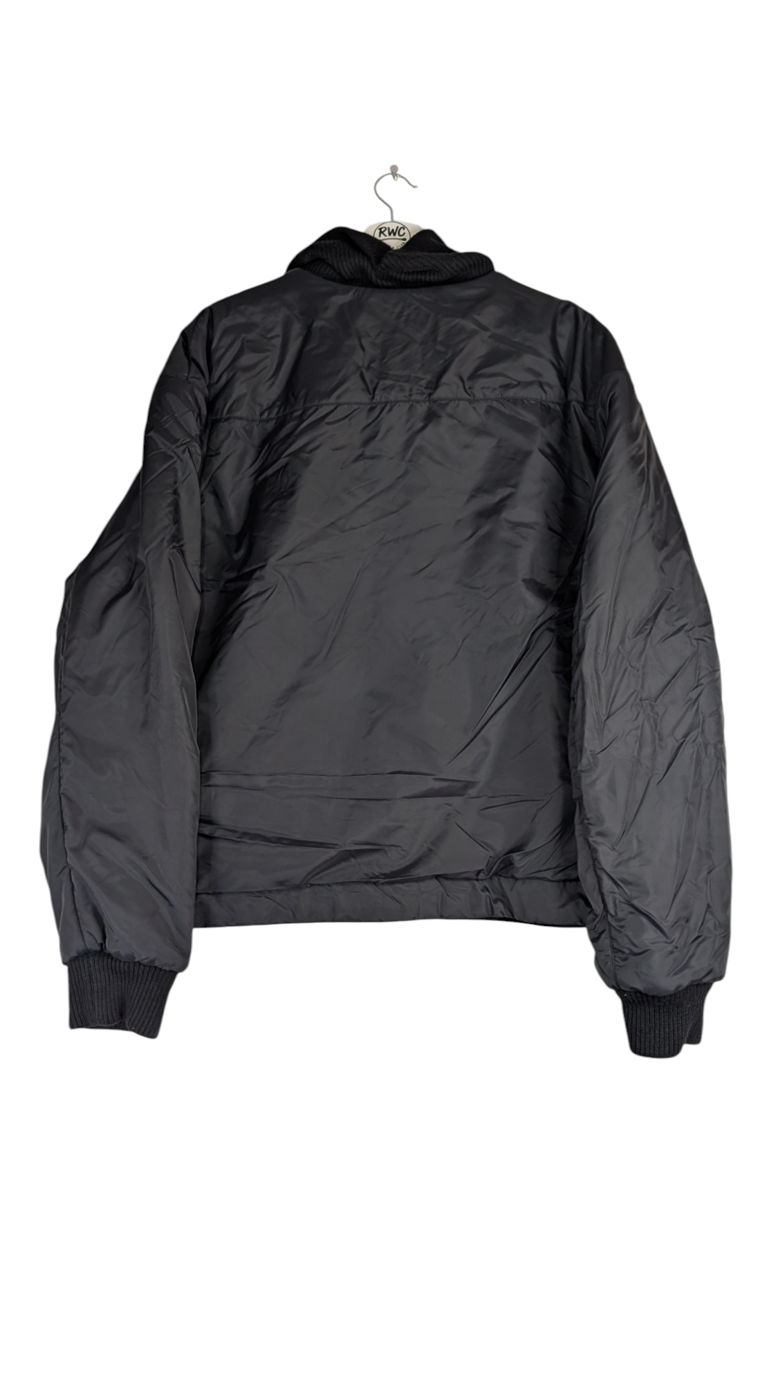 Vintage Men's Lacoste Reversible Bomber Jacket Black Size (L/XL) 58/8