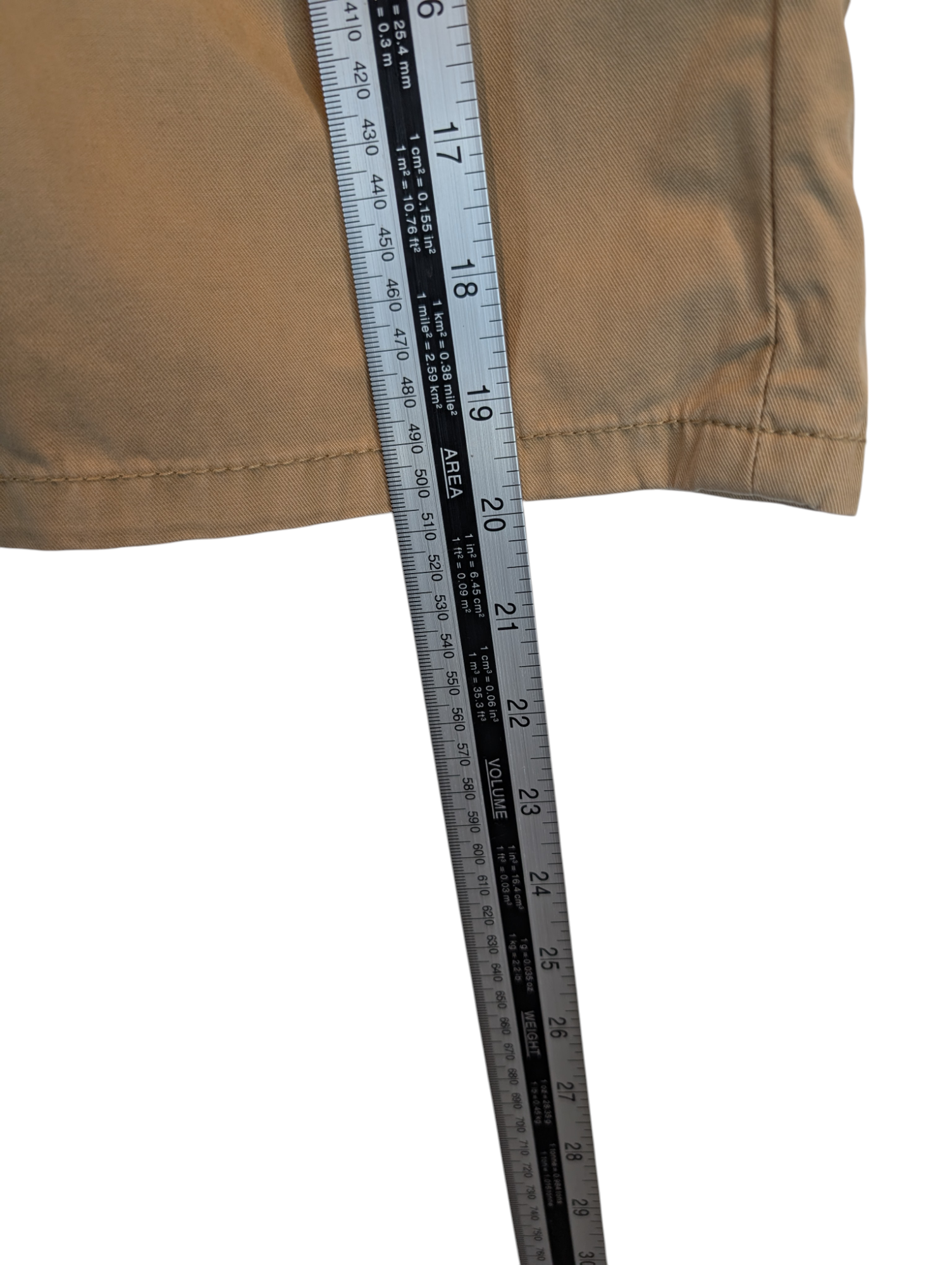 Tommy Hilfiger Men's Chino Shorts Beige W28