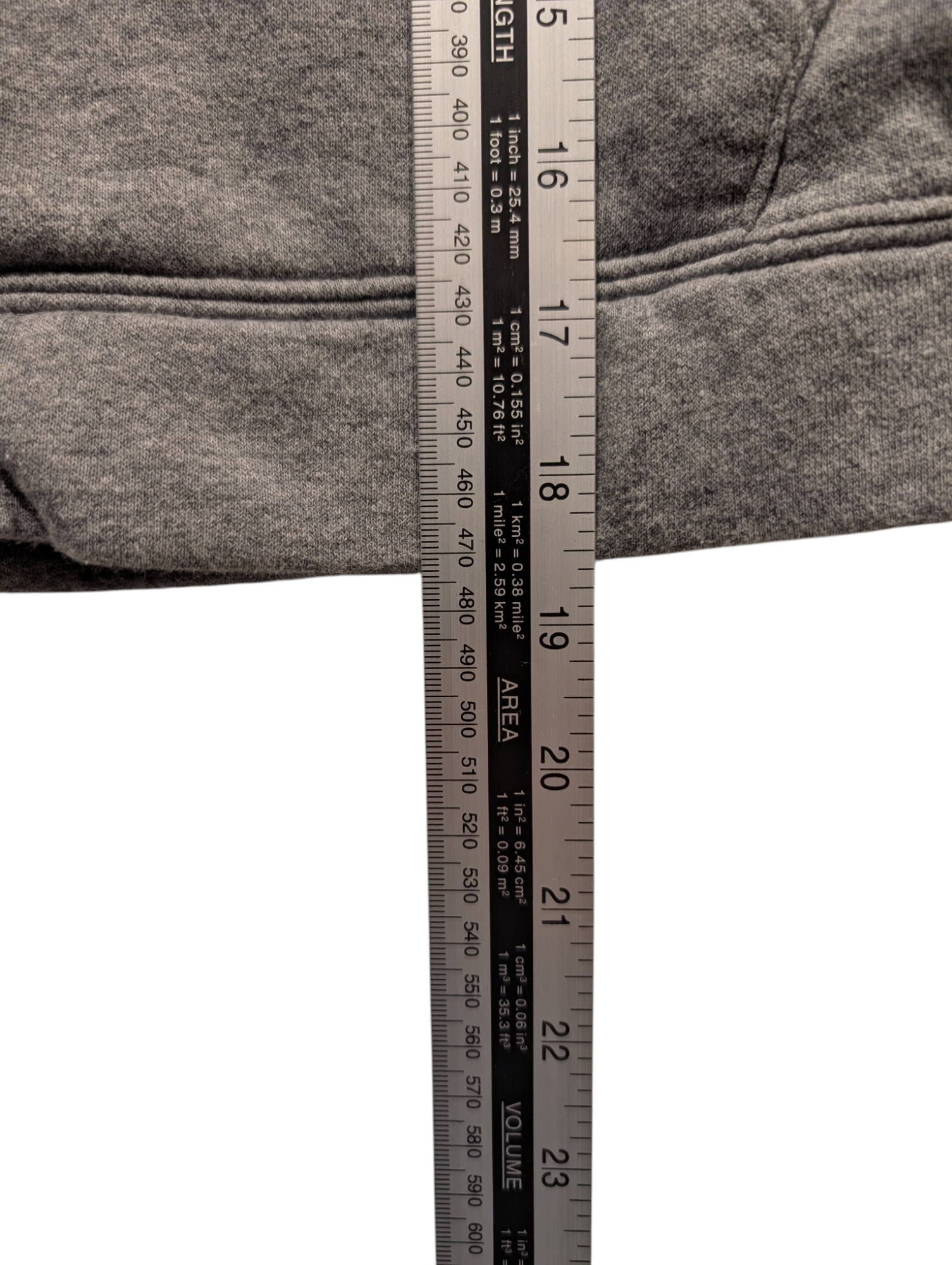 Nike Boy's Hoodie Embroidered Logo Grey Size S 128/137cm