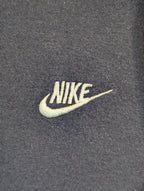 Nike Men's Logo Navy Hoodie Jumper Size Medium