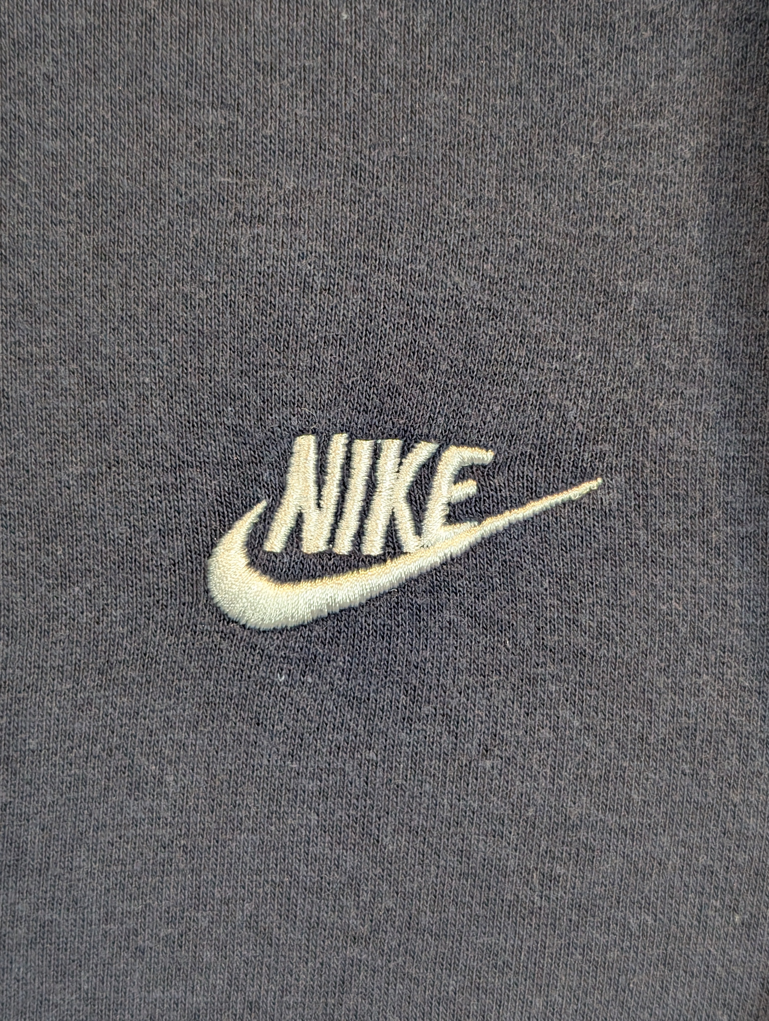 Nike Men's Logo Navy Hoodie Jumper Size Medium