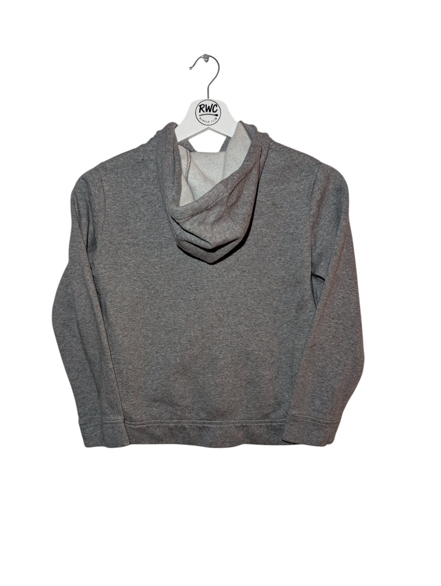 Nike Boy's Hoodie Embroidered Logo Grey Size S 128/137cm