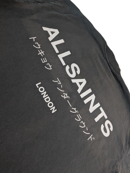 All Saints Underground Men's Logo T-shirt Size Medium