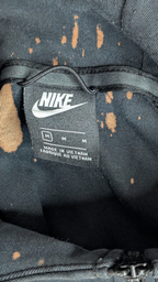 Nike Men's Hoodie Tye Dye Black Size Medium