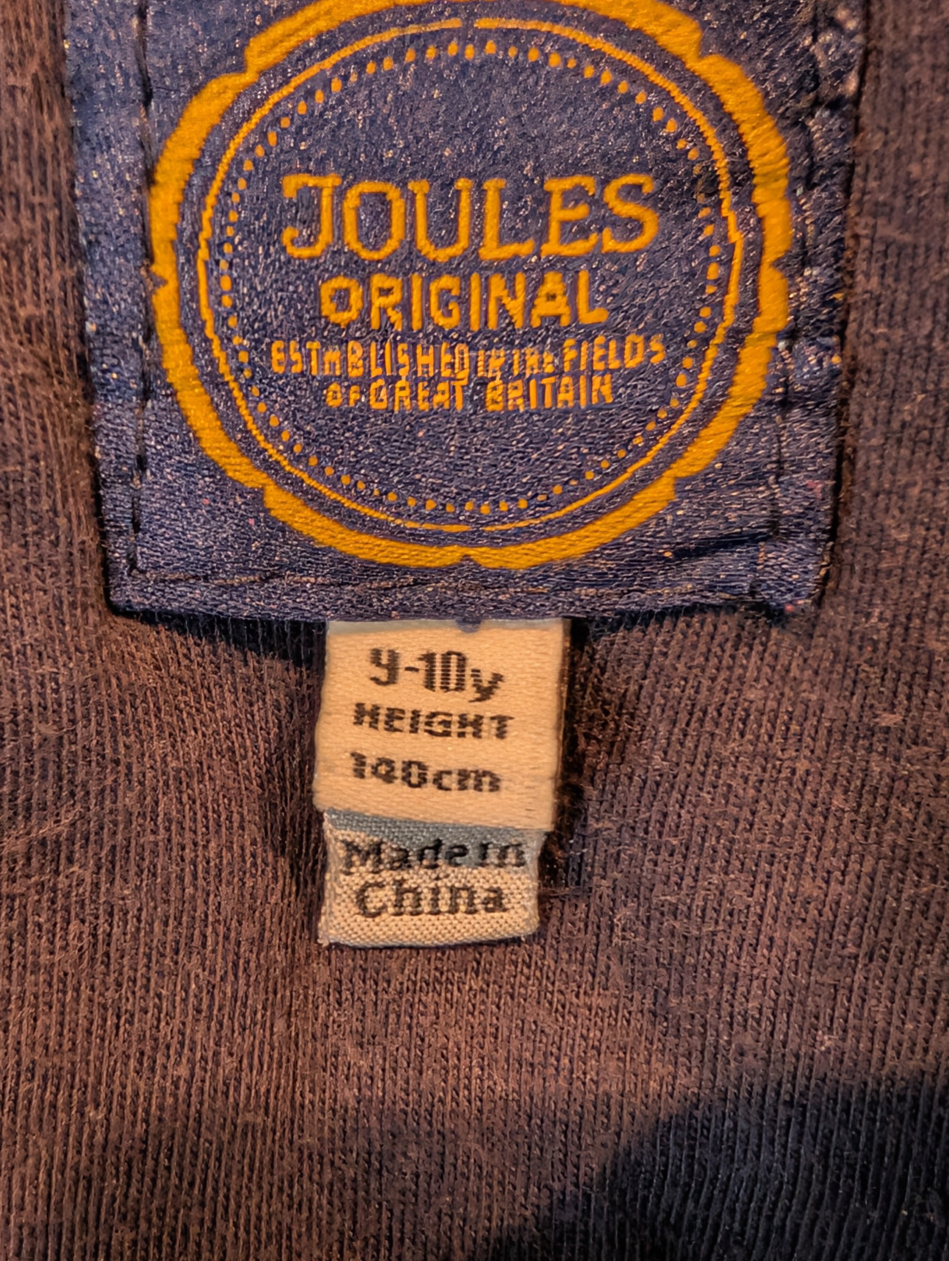 Joules Kids Gilet Green Size 9-10Y