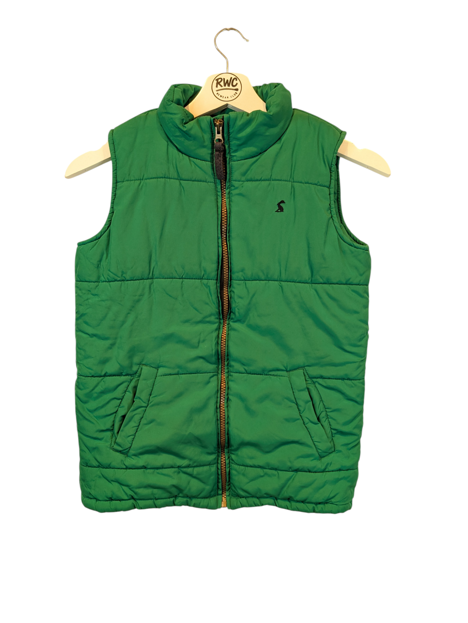 Joules Kids Gilet Green Size 9-10Y