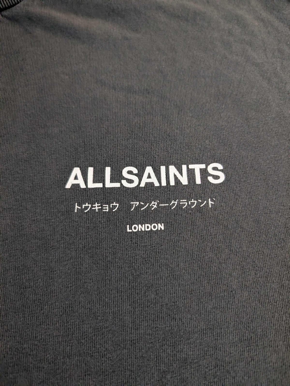 All Saints Underground Men's Logo T-shirt Size Medium