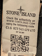 Men's Stone Island Jumper Black Size Extra Large