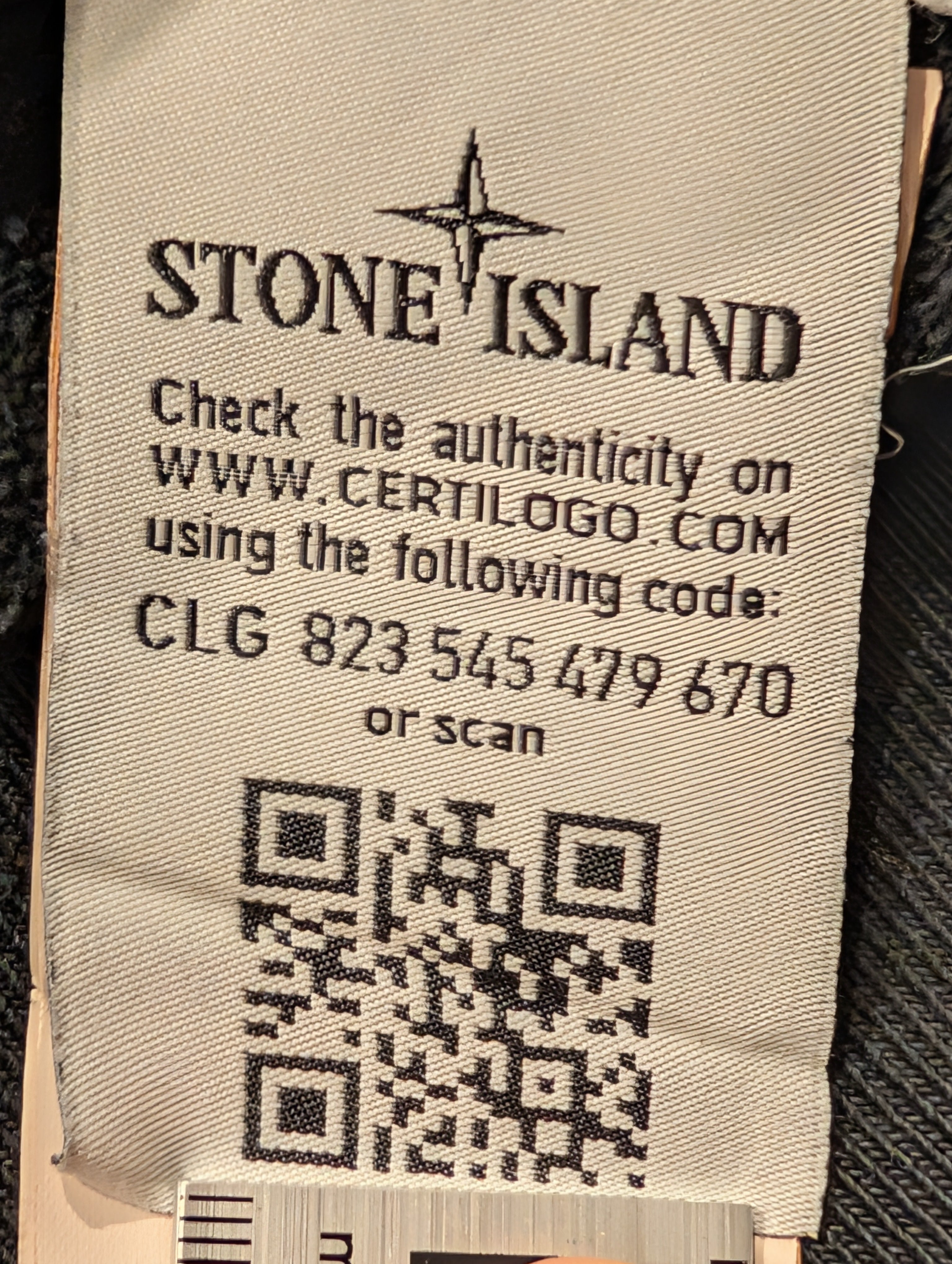 Men's Stone Island Jumper Black Size Extra Large