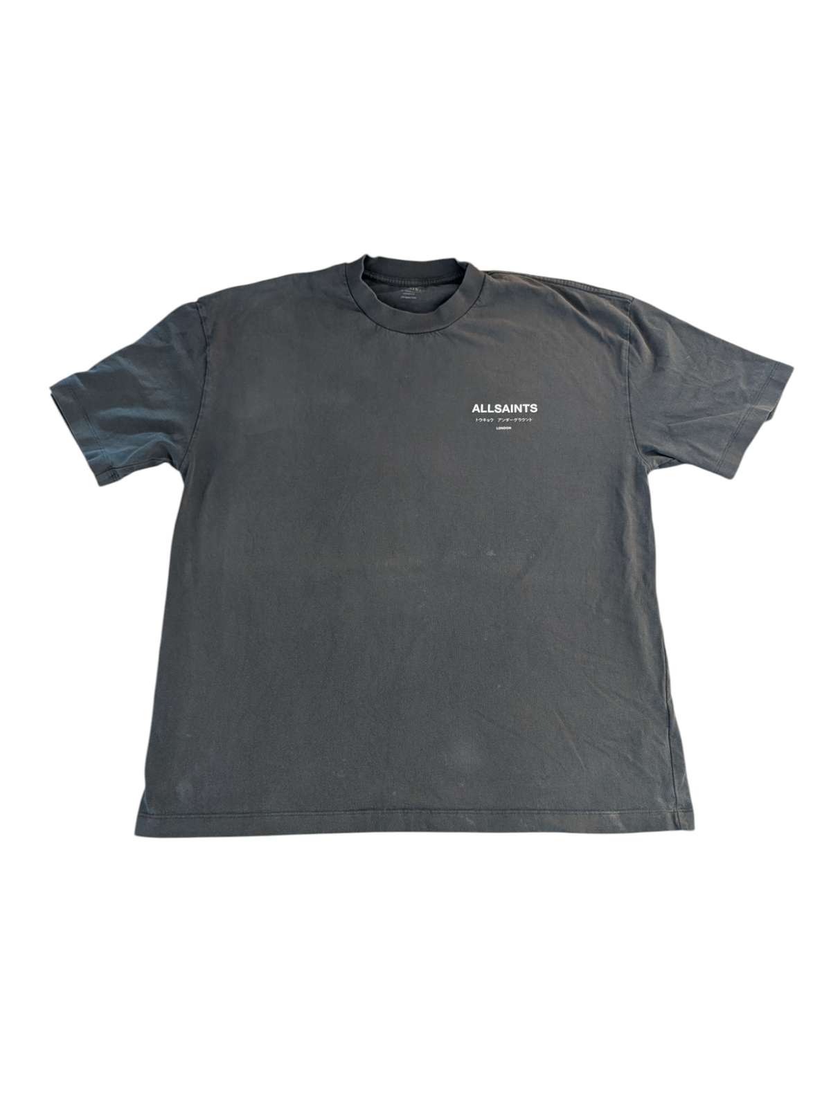 All Saints Underground Men's Logo T-shirt Size Medium