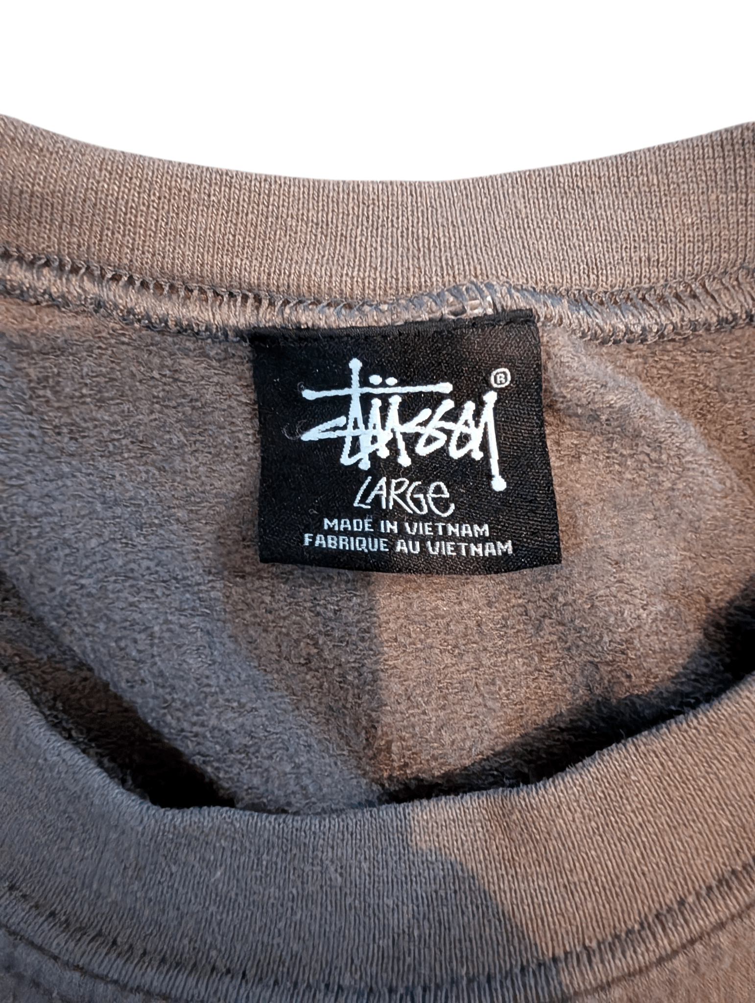 Stussy Multicolour Reworked Jumper - Mens L - REWEAR CLUB