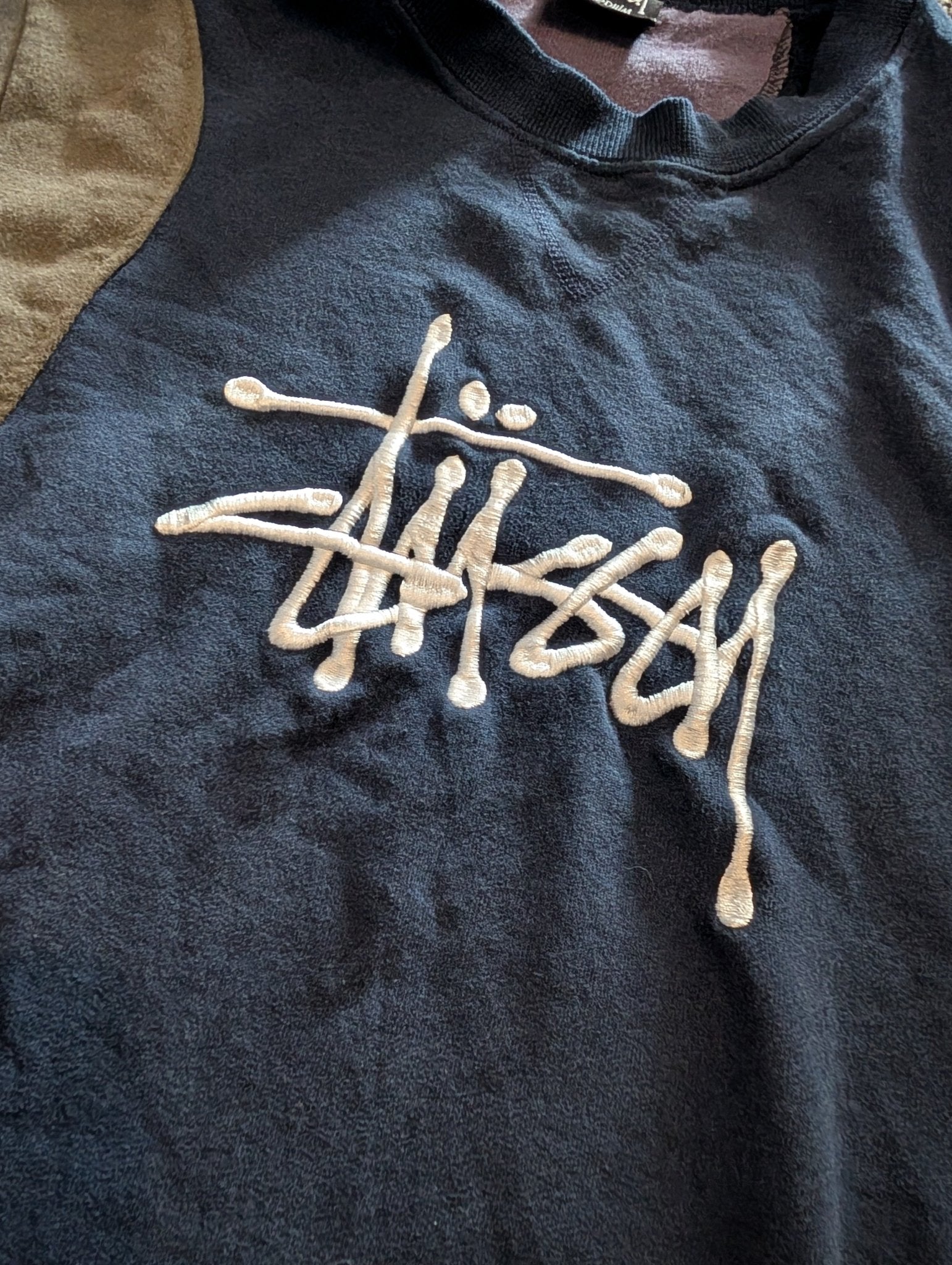 Stussy Multicolour Reworked Jumper - Mens M - REWEAR CLUB
