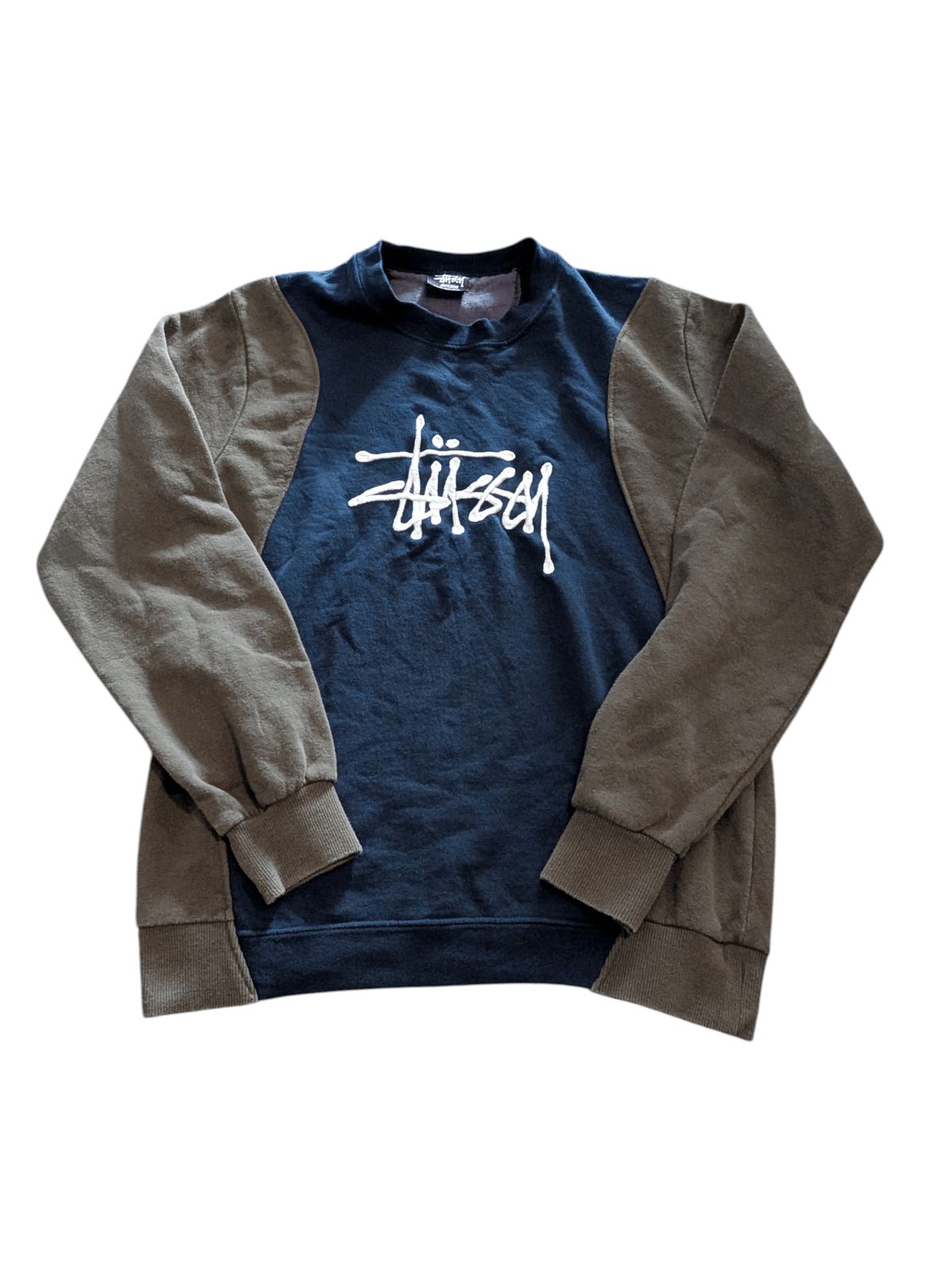 Stussy Multicolour Reworked Jumper - Mens M - REWEAR CLUB