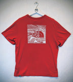 The North Face Redbox Celebration T-Shirt Red - REWEAR CLUB