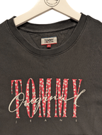 Tommy Hilfiger Jeans Women's Crop Tee Black Size Small - REWEAR CLUB