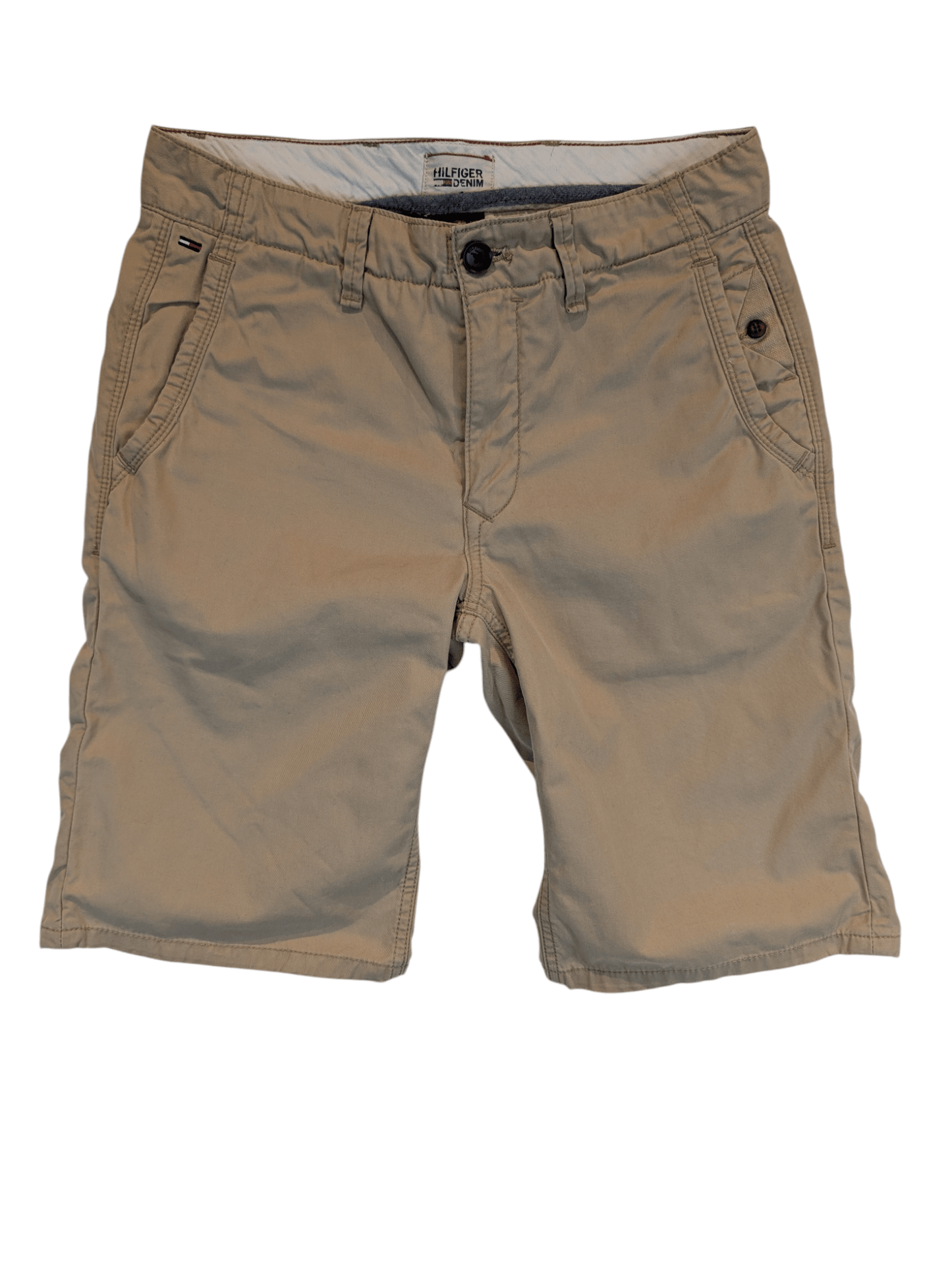 Tommy Hilfiger Men's Chino Shorts Beige W28 - REWEAR CLUB