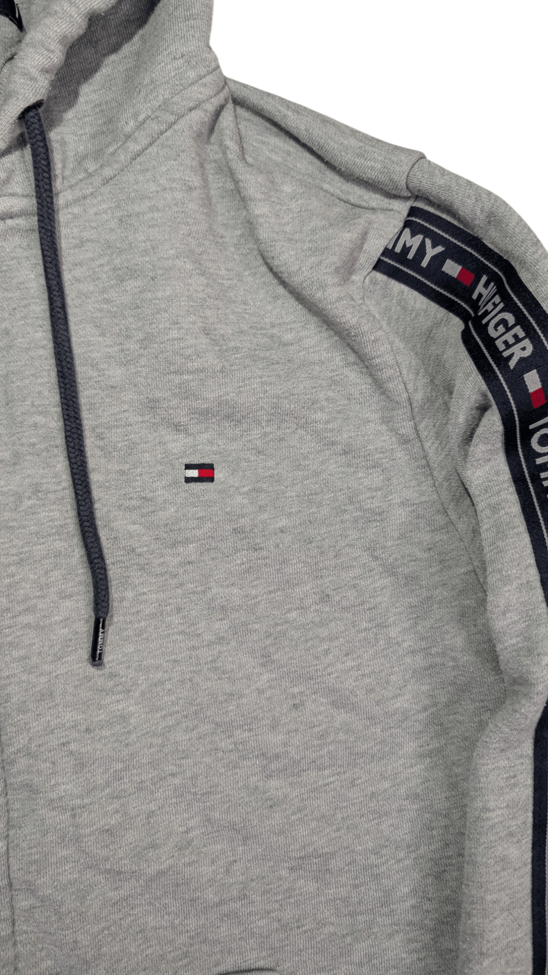 Tommy Hilfiger Men's Logo Taper Sleeve Jacket Size Small - REWEAR CLUB