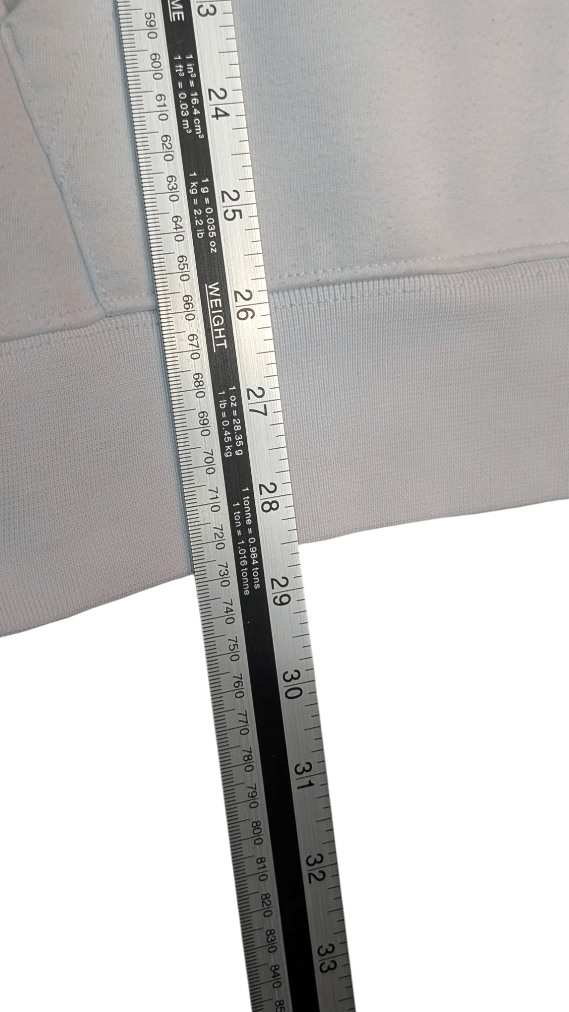 Tommy Hilfiger Tape Logo Hoodie White - REWEAR CLUB