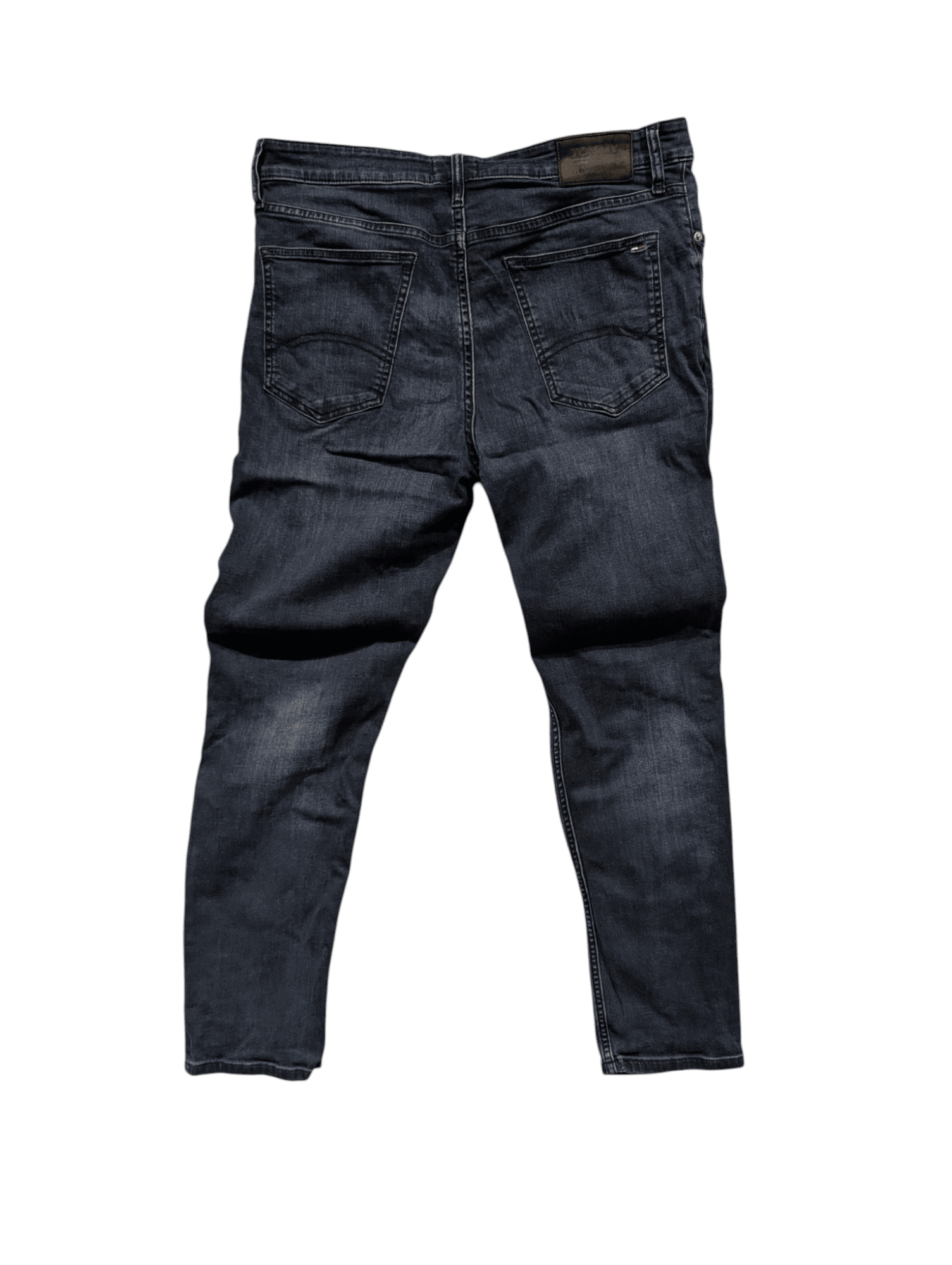 Tommy Jeans Skinny Simon Blue Denim Mens Jeans W34 L30 Stretch Fit - REWEAR CLUB