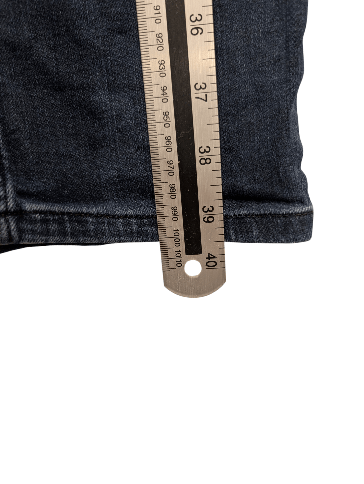 Tommy Jeans Skinny Simon Blue Denim Mens Jeans W34 L30 Stretch Fit - REWEAR CLUB