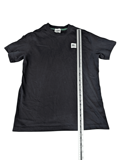 Unisex Oversize Lacoste Live Black T-shirt Size Small - REWEAR CLUB