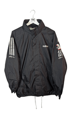 Vintage Adidas Rain Jacket "FiftyOne" 90s Black - REWEAR CLUB